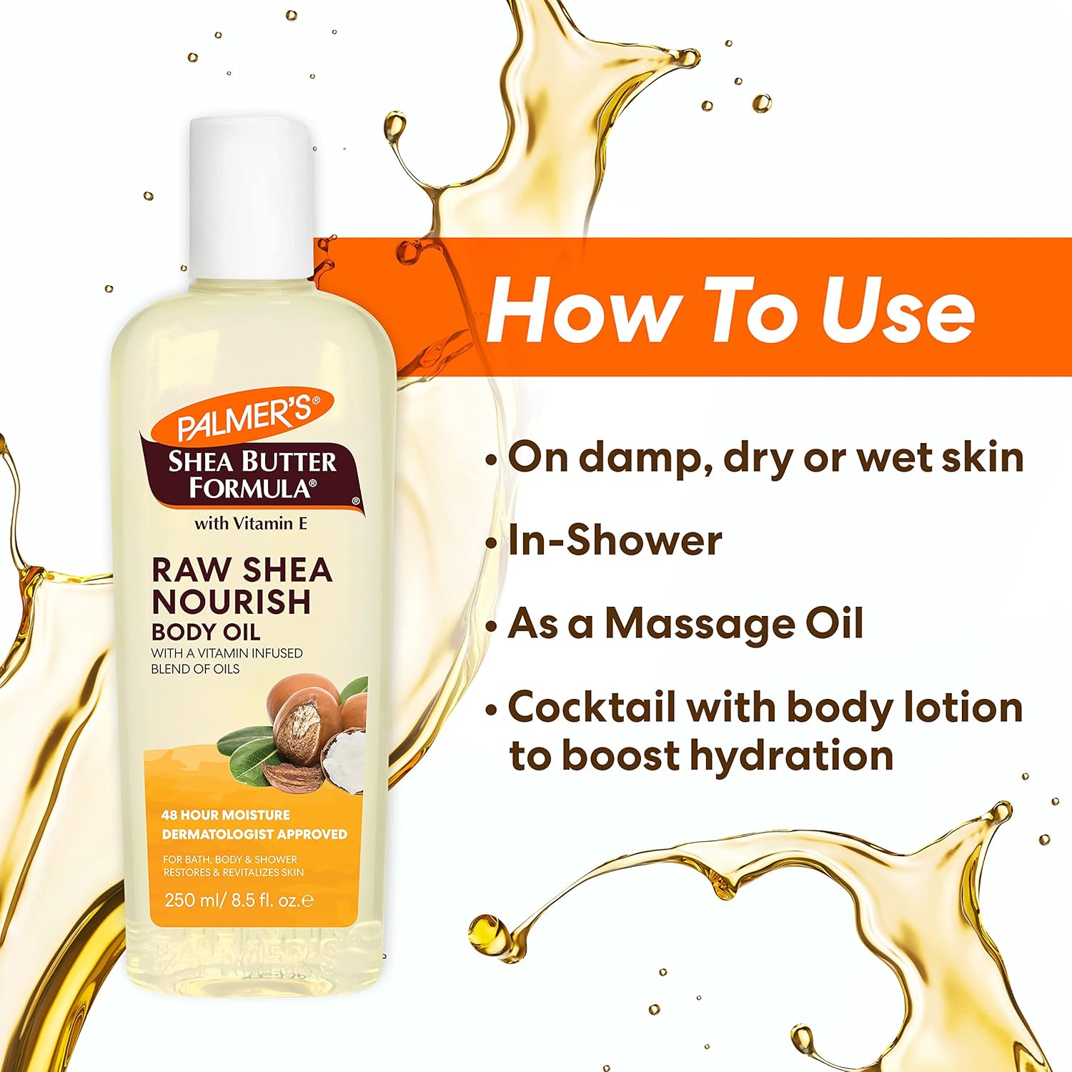 Raw Shea Nourish Body Oil - Image 7