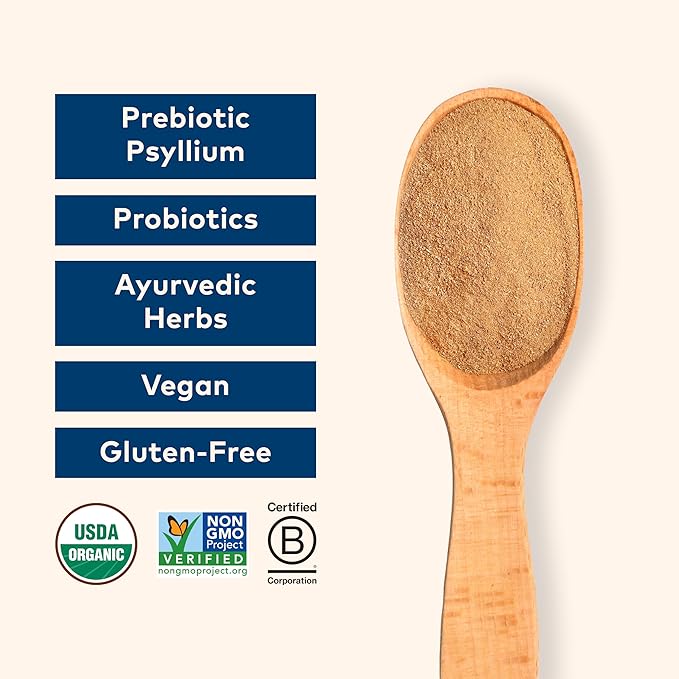 ORGANIC INDIA Psyllium Husk Powder - Pre & Probiotic Fiber - Image 2
