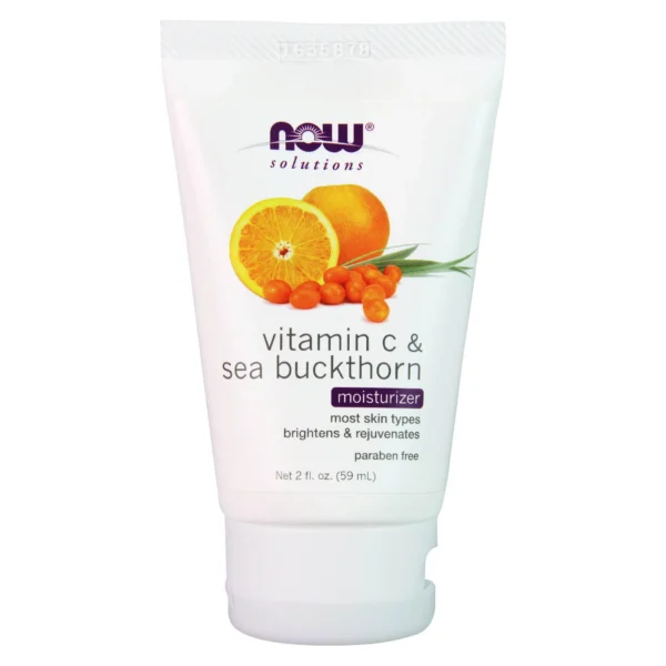 NOW Solutions Vitamin C & Sea Buckthorn Facial Moisturizer 2oz