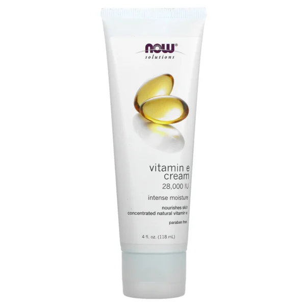 NOW Solutions Vitamin E Cream 28,000 IU 4oz