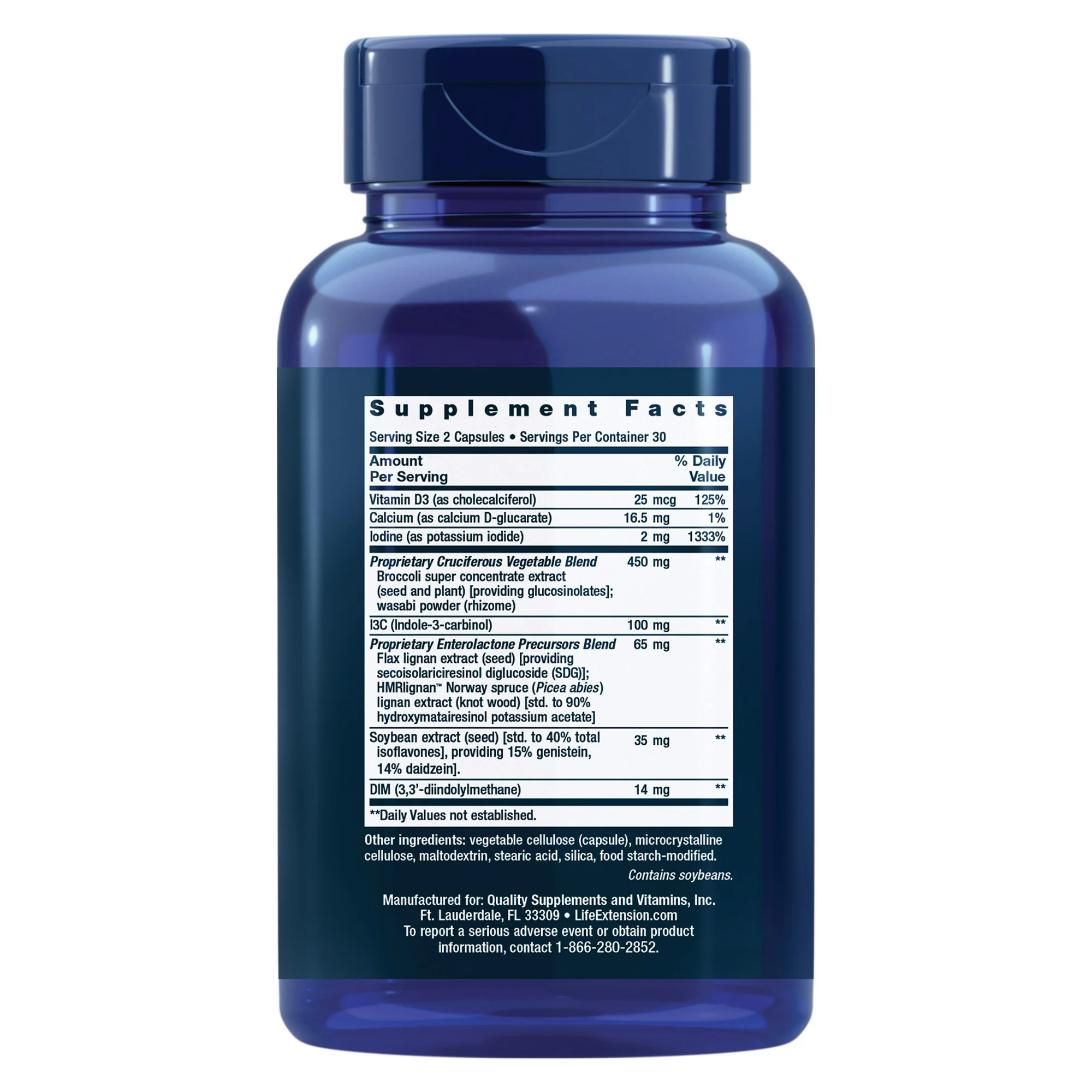 Life Extension WOMEN'S HEALTH Breast Health Formula 60 capsules - Image 2