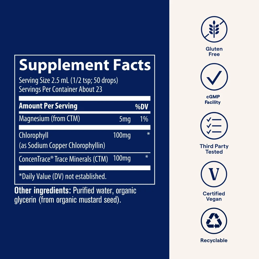 Trace Mineral chlorophyll drops - Image 2
