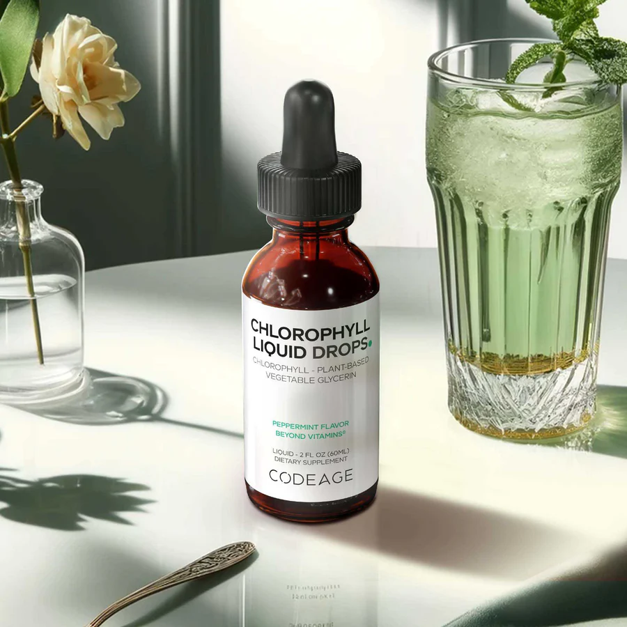 Codeage Vegan Chlorophyll Liquid Drops 2oz - Image 7