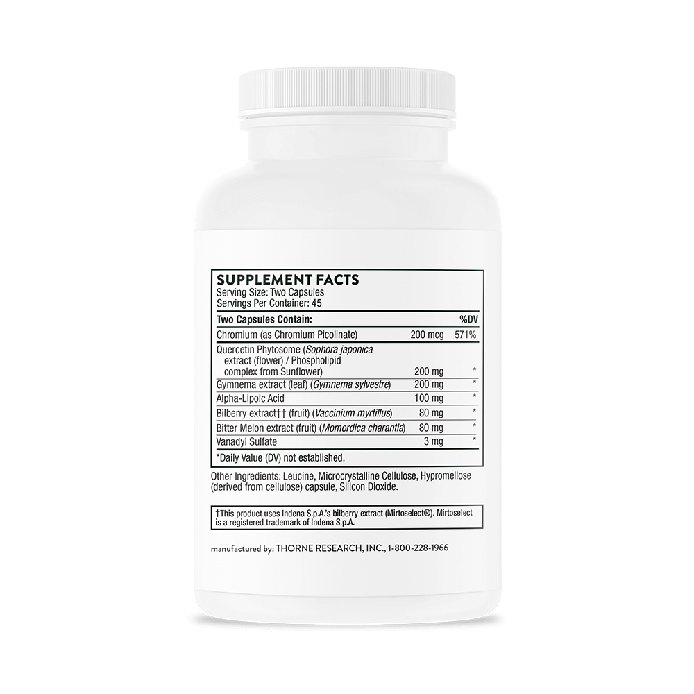 Thorne Diabenil® 90 Capsules - Image 6